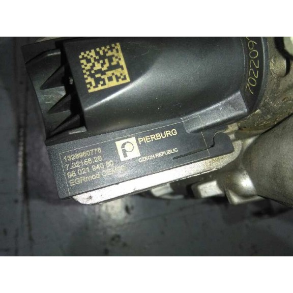 Recambio de valvula egr para peugeot 3008 1.6 hdi fap referencia OEM IAM 9802194080  