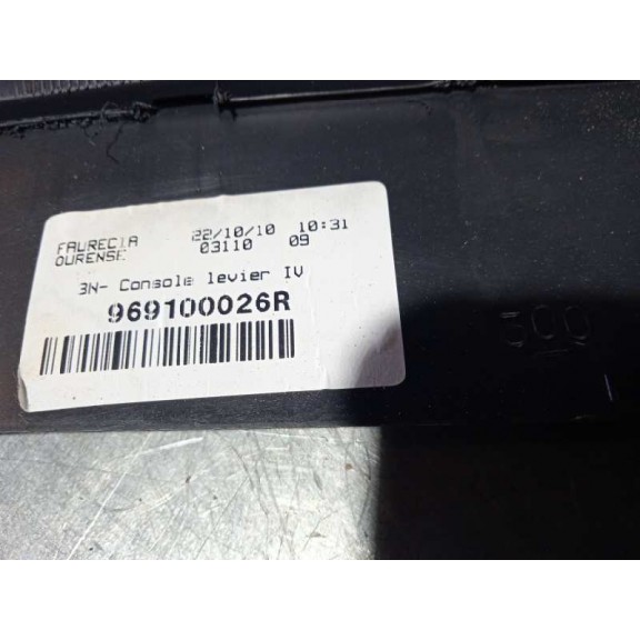 Recambio de apoyabrazos central para renault megane iii sport tourer luxe referencia OEM IAM 969100026R CONSOLA CENTRAL 
