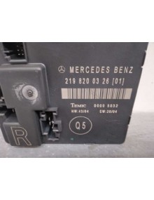 Recambio de modulo electronico para mercedes-benz clase cls (w219) 350 cgi (219.357) referencia OEM IAM 2198200326   2