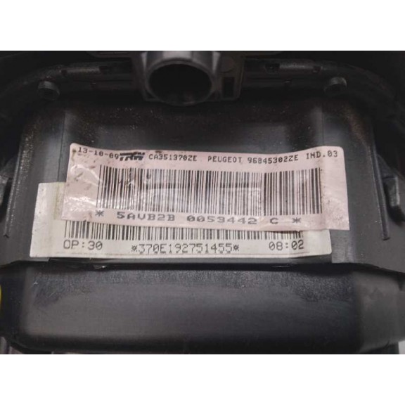 Recambio de airbag delantero izquierdo para peugeot 3008 confort referencia OEM IAM 96845302ZE  