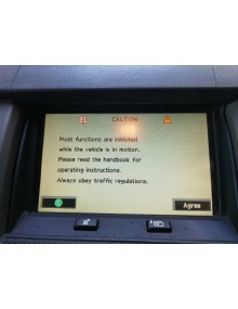 Recambio de pantalla multifuncion para land rover discovery 4.4 v8 cat referencia OEM IAM 4622005408   2