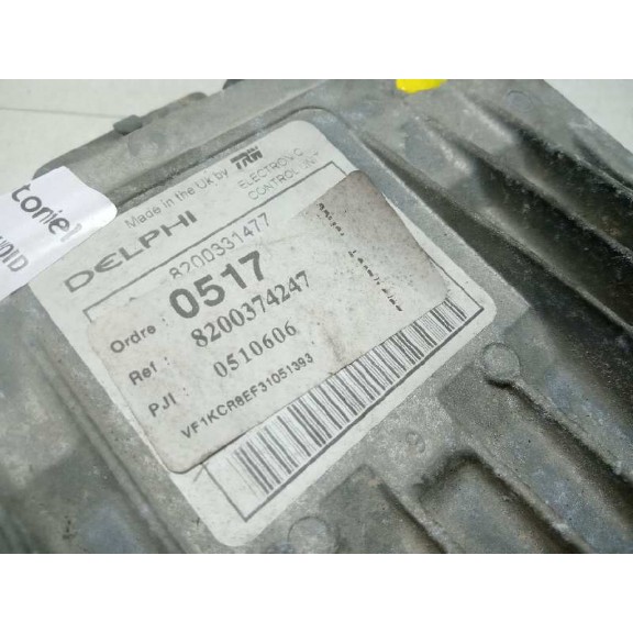 Recambio de centralita motor uce para renault kangoo (f/kc0) alize referencia OEM IAM 8200331477 8200374247 DELPHI