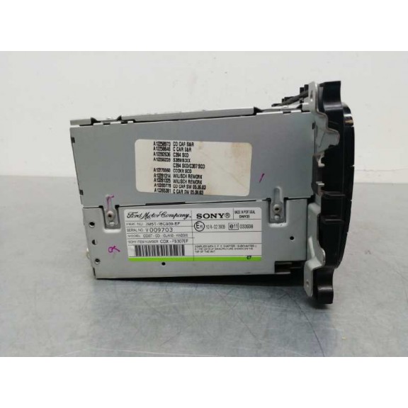 Recambio de sistema audio / radio cd para ford focus lim. (cb4) trend referencia OEM IAM 7M5T18C939EF VP6M2F18C821AG 