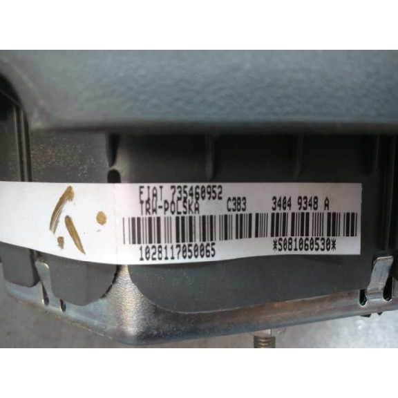 Recambio de airbag delantero izquierdo para fiat panda (169) 1.2 cat referencia OEM IAM 735460952  