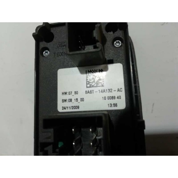 Recambio de mando elevalunas delantero izquierdo para ford fiesta (cb1) titanium referencia OEM IAM 8A6T14A132AC  