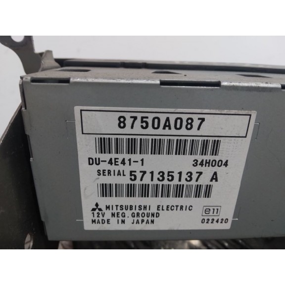 Recambio de display para mitsubishi grandis (na0w) 2.0 di-d inform referencia OEM IAM 8750A087 57135137A 