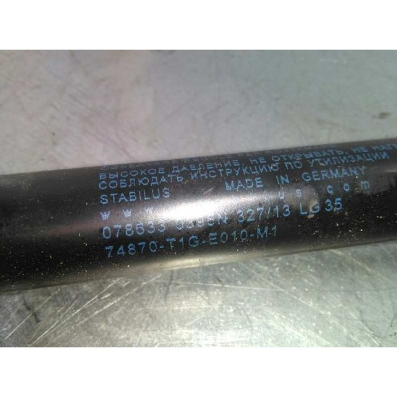 Recambio de amortiguadores maletero / porton para honda cr-v comfort 4x2 referencia OEM IAM 74870T1GE010 IZQUIERDO 395N