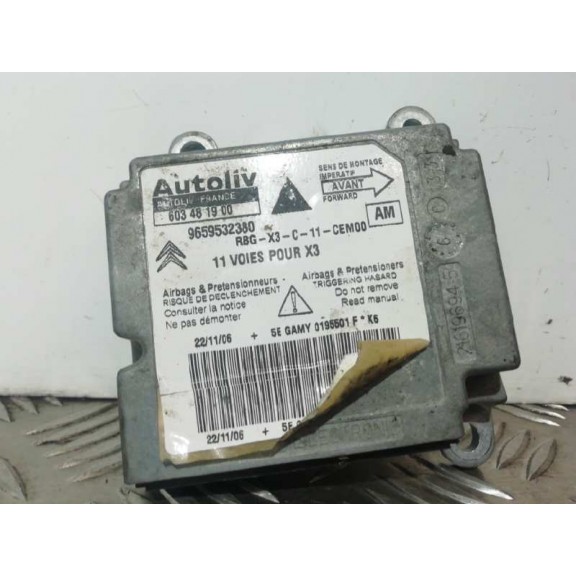 Recambio de centralita airbag para citroën c5 break collection referencia OEM IAM 9659532380  