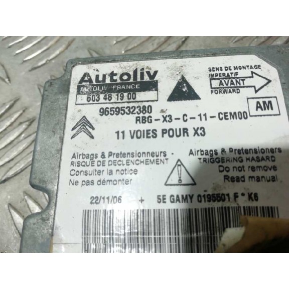 Recambio de centralita airbag para citroën c5 break collection referencia OEM IAM 9659532380  
