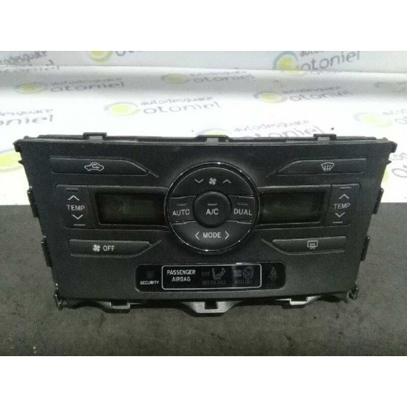 Recambio de mando climatizador para toyota auris luna referencia OEM IAM 5590002221 8L0761102J5HA 