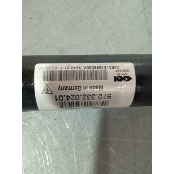 Recambio de transmision trasera derecha para porsche panamera diesel referencia OEM IAM 97033202401 97033202402 97033202400