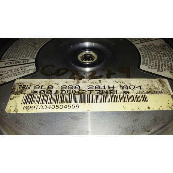 Recambio de airbag delantero izquierdo para audi a3 (8l) 1.9 tdi ambiente referencia OEM IAM 8L0880201H  