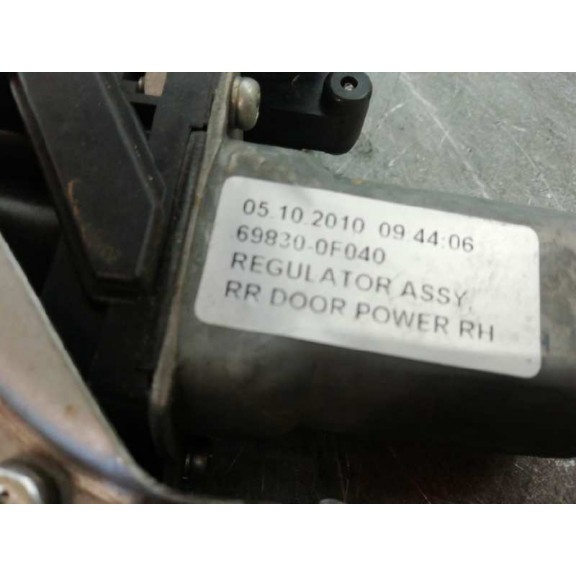 Recambio de elevalunas trasero derecho para toyota verso active referencia OEM IAM 698300F040 ELECTRICO 10 PIN