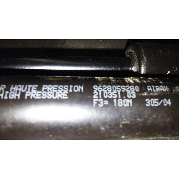 Recambio de amortiguadores capo para citroën c5 berlina attraction referencia OEM IAM 9628059280  