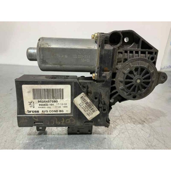 Recambio de motor elevalunas delantero izquierdo para peugeot 307 (s1) xs referencia OEM IAM 9634457580  