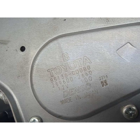 Recambio de motor limpia trasero para toyota yaris hsd active referencia OEM IAM 851300D080 2596002660 5 PINS