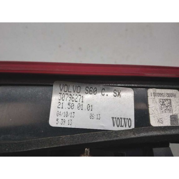 Recambio de piloto trasero izquierdo interior para volvo s60 lim. kinetic referencia OEM IAM 30796271  