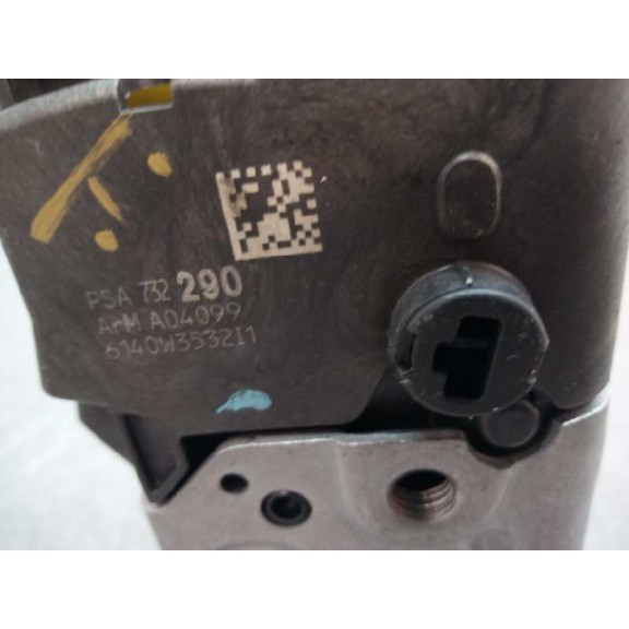 Recambio de cerradura puerta delantera derecha para peugeot 3008 premium referencia OEM IAM PSA732290 6 PINES 