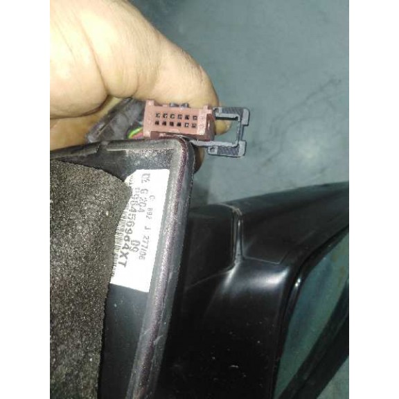 Recambio de retrovisor izquierdo para peugeot 407 st confort referencia OEM IAM 96456984XT ABATIBLE ELECTRICO GRANATE