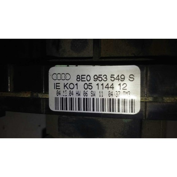 Recambio de mando multifuncion para audi a4 berlina (8e) 2.0 tdi referencia OEM IAM 8E0953549S  