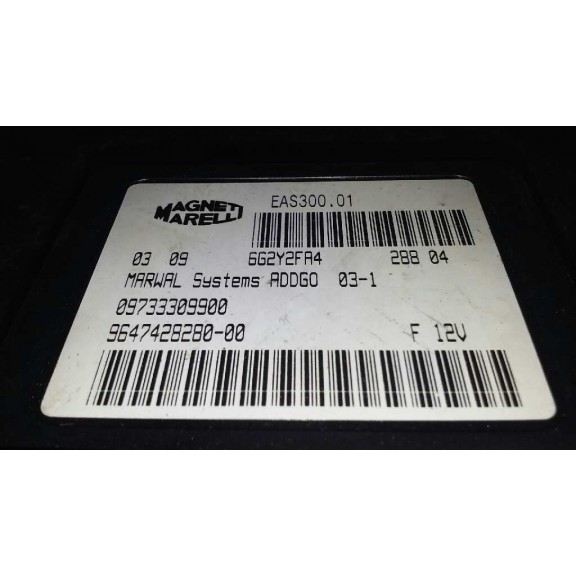 Recambio de modulo electronico para citroën c5 berlina attraction referencia OEM IAM 964742828000  ALARMA INMOVILIZADOR