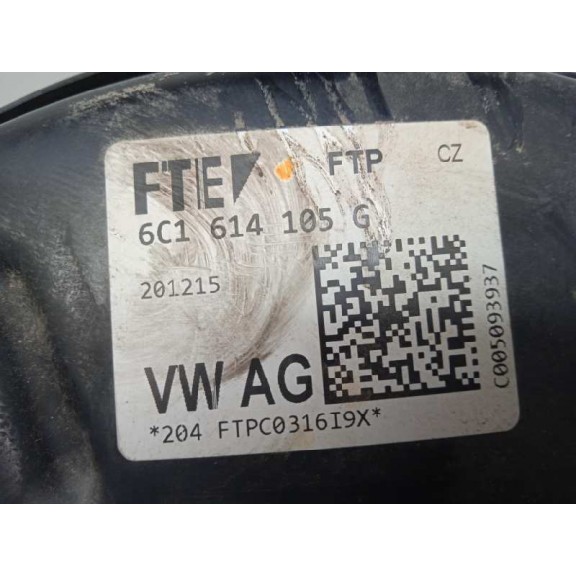 Recambio de servofreno para seat ibiza (6p1) reference referencia OEM IAM 6C1614105G  
