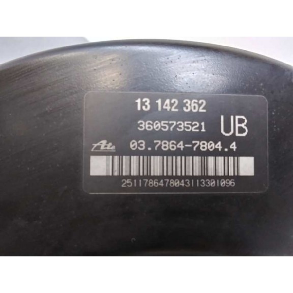 Recambio de servofreno para opel zafira b family referencia OEM IAM 13142362 360573521 