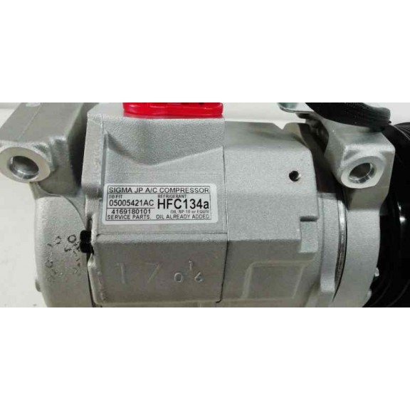 Recambio de compresor aire acondicionado para chrysler voyager (rg) 2.5 crd cat referencia OEM IAM 447220-5871 NUEVO 05005421AC 