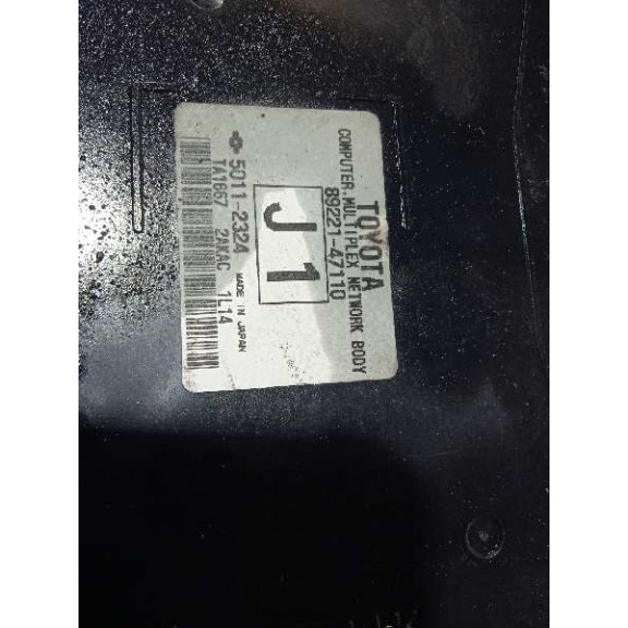 Recambio de modulo electronico para toyota prius (nhw30) advance referencia OEM IAM 8922147110 50112324 8922147110