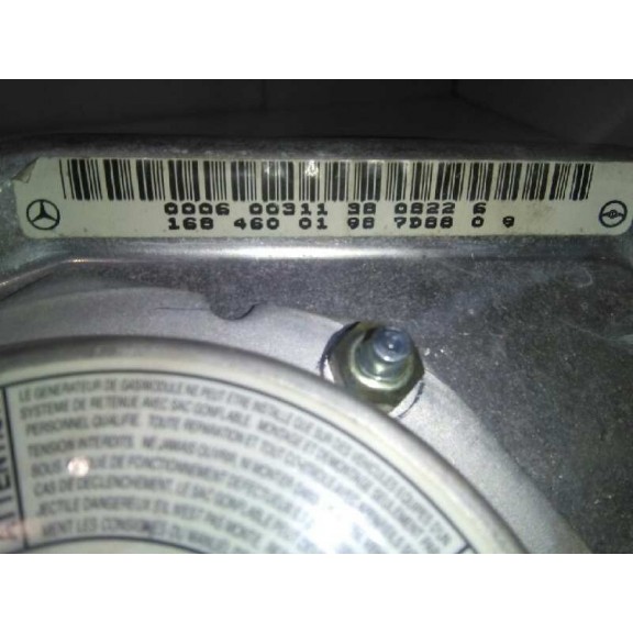 Recambio de airbag delantero izquierdo para mercedes-benz clase a (w168) 160 (168.033) referencia OEM IAM   