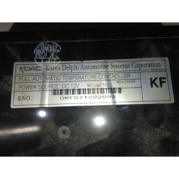Recambio de mando climatizador para chevrolet lacetti cdx referencia OEM IAM   