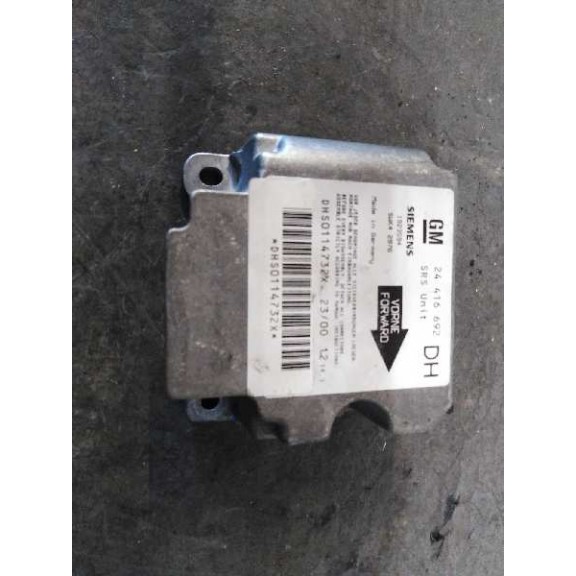 Recambio de centralita airbag para opel corsa b edition 2000 referencia OEM IAM 24416692  