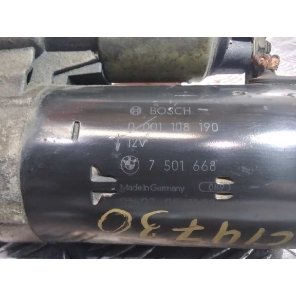 Recambio de motor arranque para bmw x5 (e53) 3.0i referencia OEM IAM 7501668 12411740375 1740375