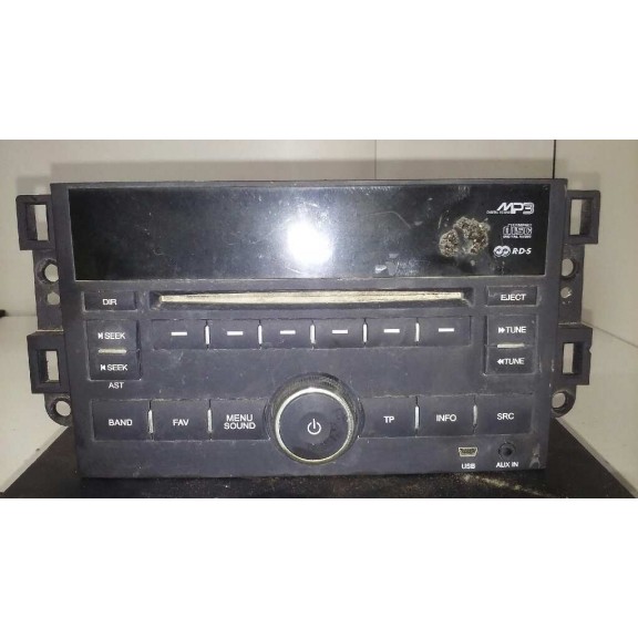 Recambio de sistema audio / radio cd para chevrolet aveo 1.4 cat referencia OEM IAM   