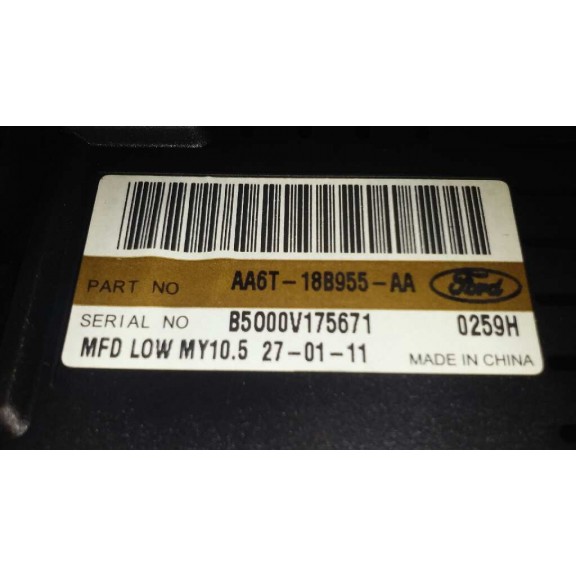 Recambio de display para ford fiesta (cb1) trend referencia OEM IAM AA6T18B955AA  