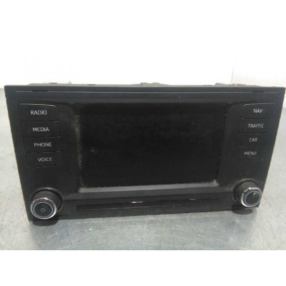 Recambio de pantalla multifuncion para seat leon (5f1) 1.2 tsi referencia OEM IAM 5F0919603A 5F0919603A DE NAVEGADOR