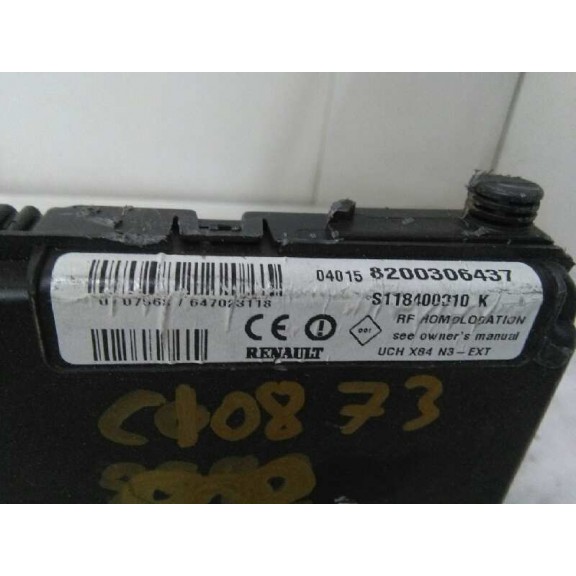 Recambio de centralita bsi para renault scenic ii 1.9 dci diesel referencia OEM IAM 8200306437 S118400310K 