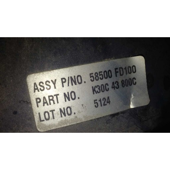 Recambio de servofreno para kia rio ipanema berlina referencia OEM IAM 58500FD100  