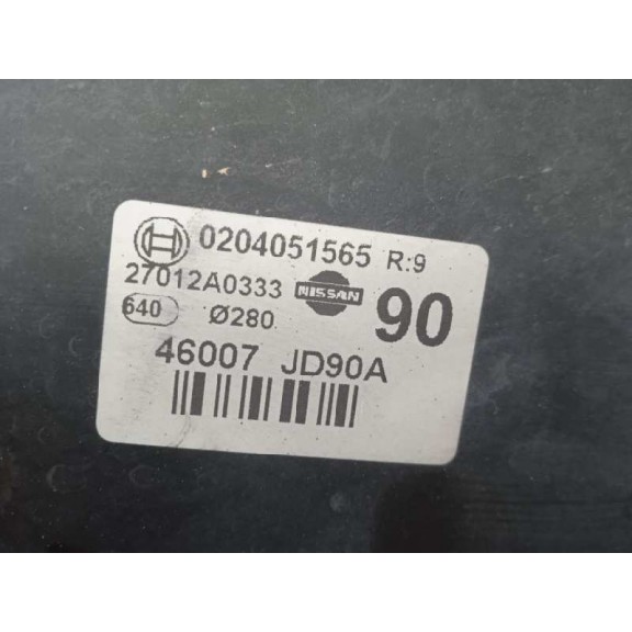 Recambio de servofreno para nissan qashqai (j10) acenta referencia OEM IAM 46007JD90A 0204051565 