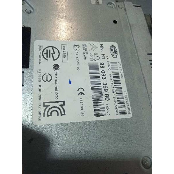 Recambio de sistema navegacion gps para citroën c4 cactus feel referencia OEM IAM 9809335980 9809335980 