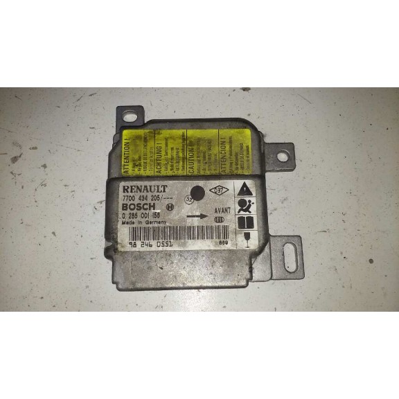 Recambio de centralita airbag para renault clio ii fase i (b/cbo) 1.2 referencia OEM IAM 7700434205  