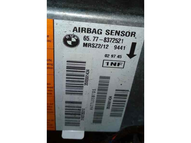 Recambio de centralita airbag para bmw serie 5 berlina (e39) 525tds referencia OEM IAM 65778372521 65778372521 
