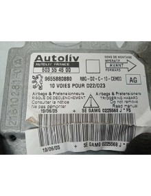 Recambio de centralita airbag para peugeot 407 st sport referencia OEM IAM 9655880880 9655880880 603554600 2