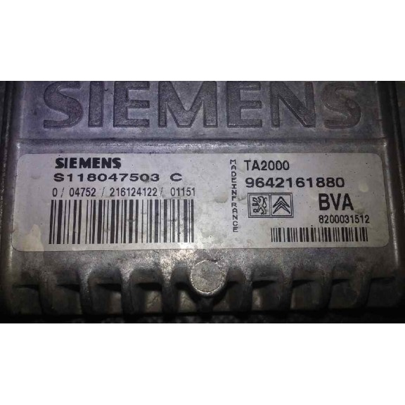 Recambio de centralita cambio automatico para citroën xsara berlina 1.6i 16v sx referencia OEM IAM 9642161880  