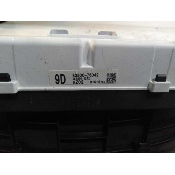 Recambio de cuadro instrumentos para lexus ct 200h referencia OEM IAM 8380076042 220 KM/H 8380076042