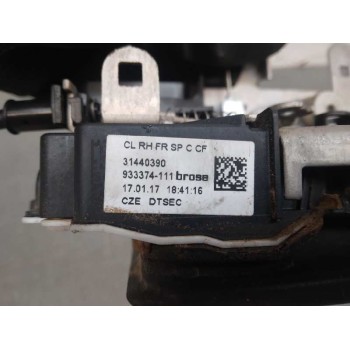 Recambio de cerradura puerta delantera derecha para volvo v40 inscription referencia OEM IAM 31440390 933374111 6 PINES