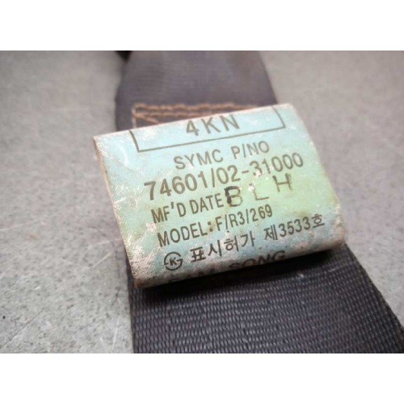 Recambio de pretensor airbag izquierdo para ssangyong actyon 200 xdi referencia OEM IAM 7460231000 CINTURON 