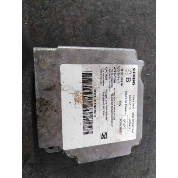 Recambio de centralita airbag para peugeot 307 (s1) xr clim referencia OEM IAM 9650109480  