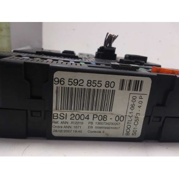 Recambio de centralita bsi para citroën c4 berlina 1.6 16v hdi fap referencia OEM IAM 9659285580  