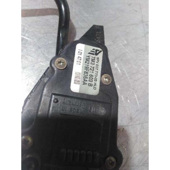 Recambio de potenciometro pedal para volkswagen sharan (7m6/7m9) comfortline referencia OEM IAM 7M3721603B  